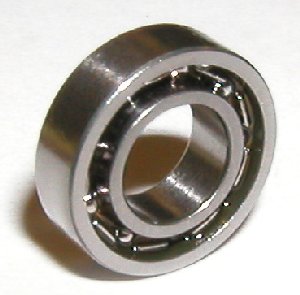 4x7x2 Bearing:Stainless:Open:ABEC-3