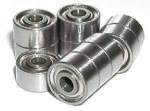 10 Bearing S687ZZ 7x14x5 Stainless:Shielded