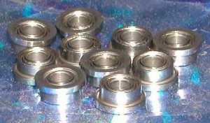 FLANGED /& SHIELDED LOT OF 10-1//8/" AXLE BALL BEARINGS